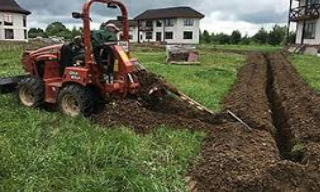 Копка траншей для водопровода в Братске: цена за метр от 915 руб.